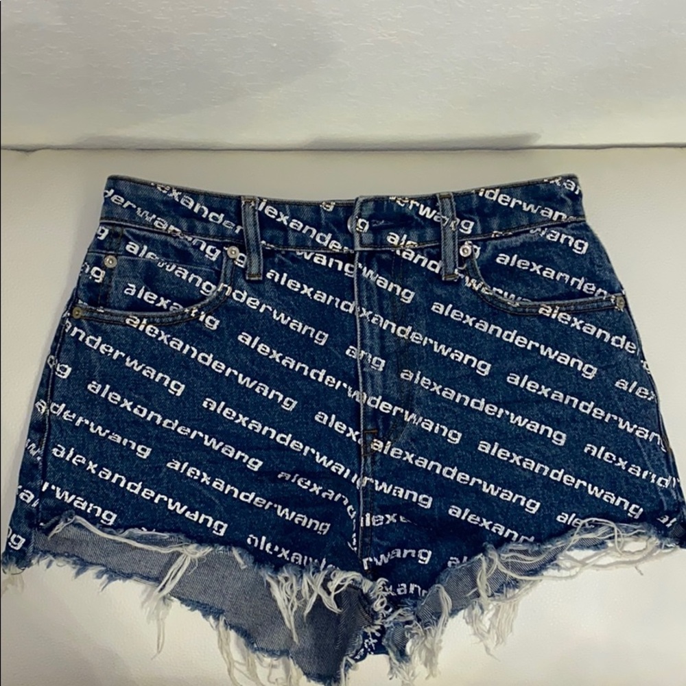 Alexander wang High rose shorts